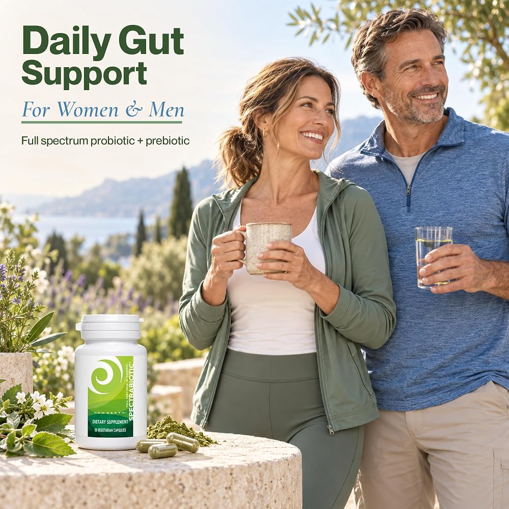 New Earth Spectrabiotic Probiotic & Prebiotic - 30 Capsules - image 8