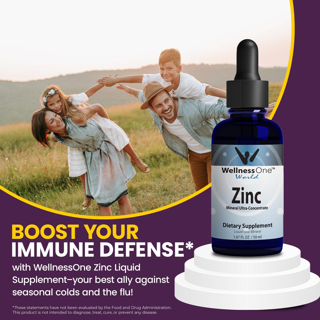 WellnessOne Ionic Liquid Zinc Drops for Immunity Support - 1.67 fl oz - image 6
