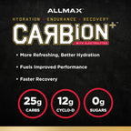 ALLMAX CARBION+, 725 g - High-Performance Training Fuel - Boosts