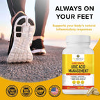 PurMEDICA Urcinol Uric Acid Supplement for Joint Support - 60 Capsules - image 6