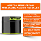 HEMPERATURE Advanced Therapeutics Hemp Cream 1000mg - 4 oz - image 3