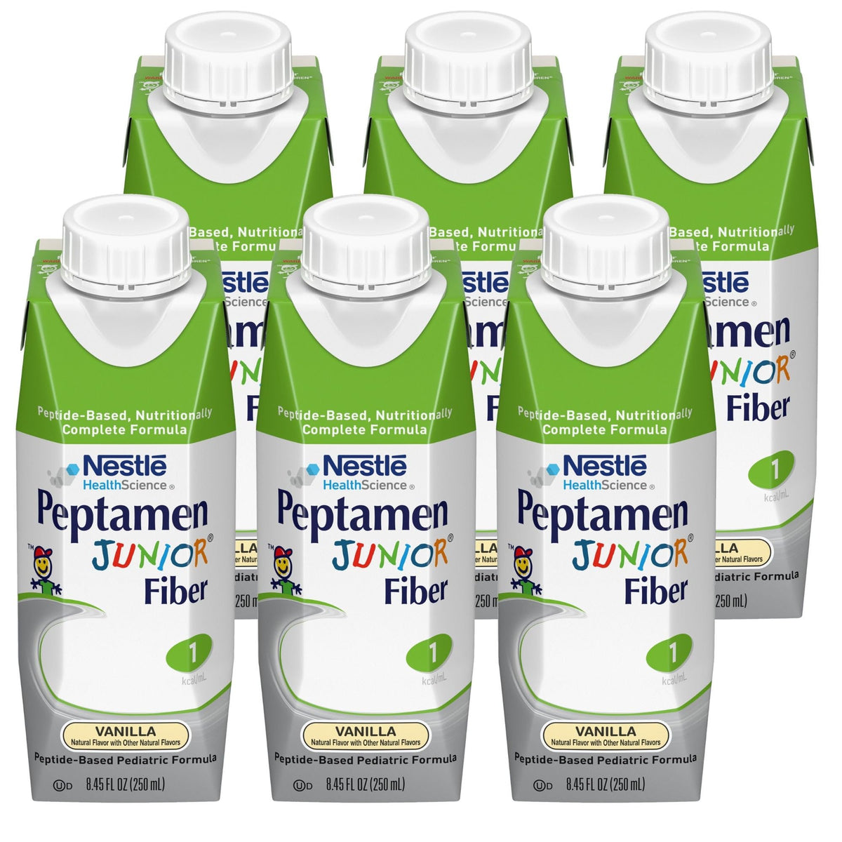 Peptamen Junior Fiber Vanilla Pediatric Formula - 24 Count - image 4