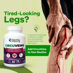 VITAMINS NATURAL CORP CircuVeins Leg and Vein Support - 60 Capsules - image 6