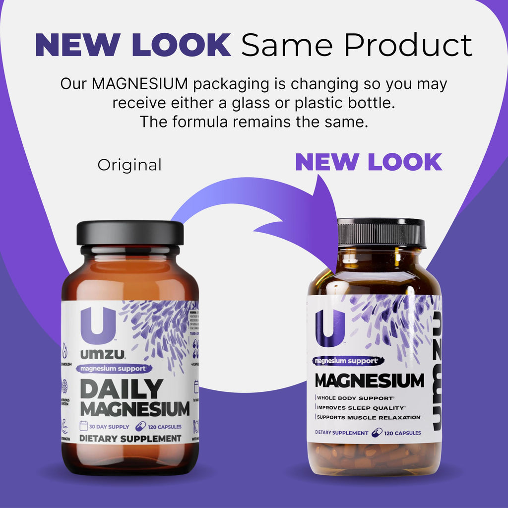UMZU Daily Magnesium Complex Capsules - 120 Count - image 9
