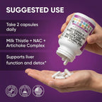 Clean Nutraceuticals Liver Depend Milk Thistle NAC - 60 Capsules - image 6