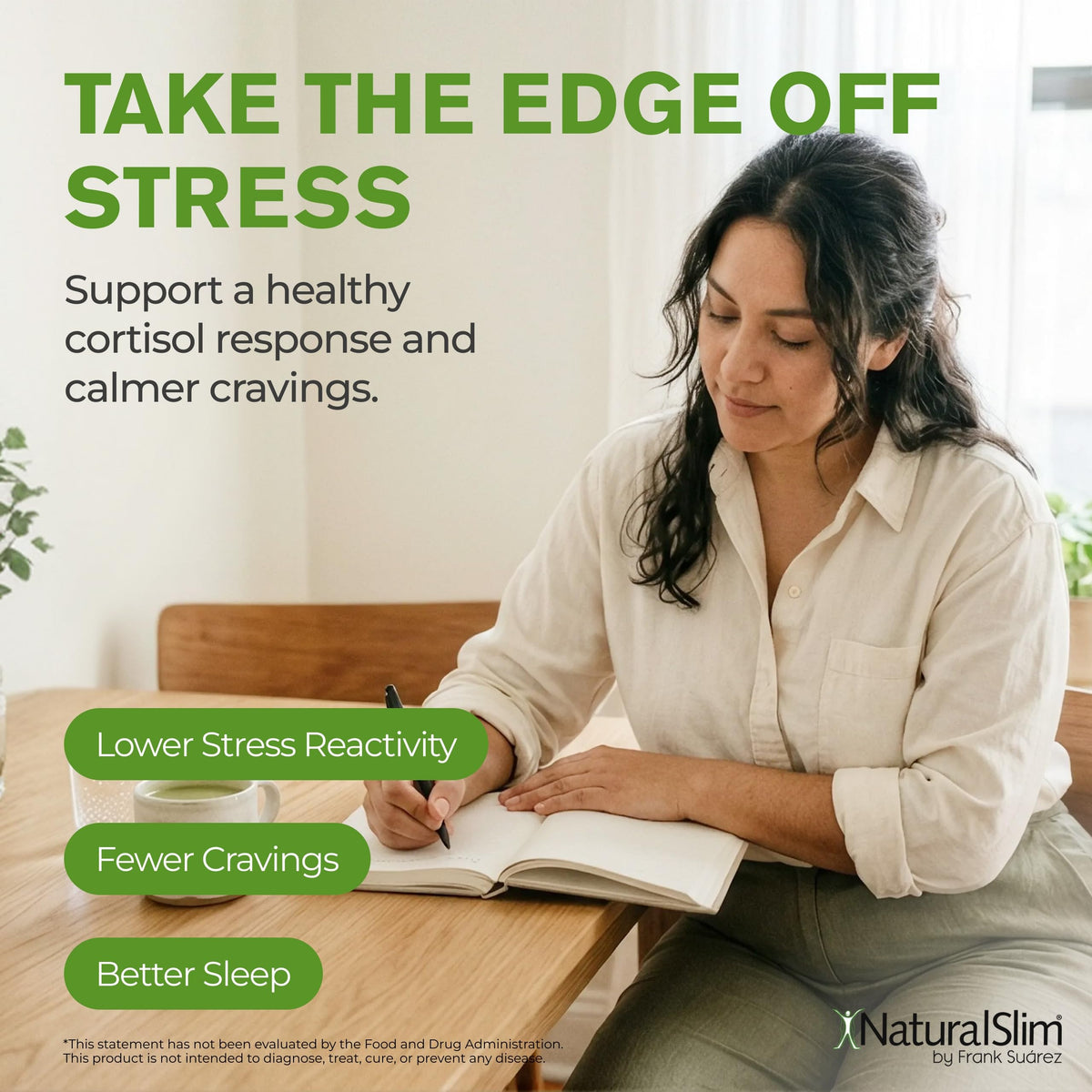NaturalSlim Stress Relief Supplement - Stress Defender