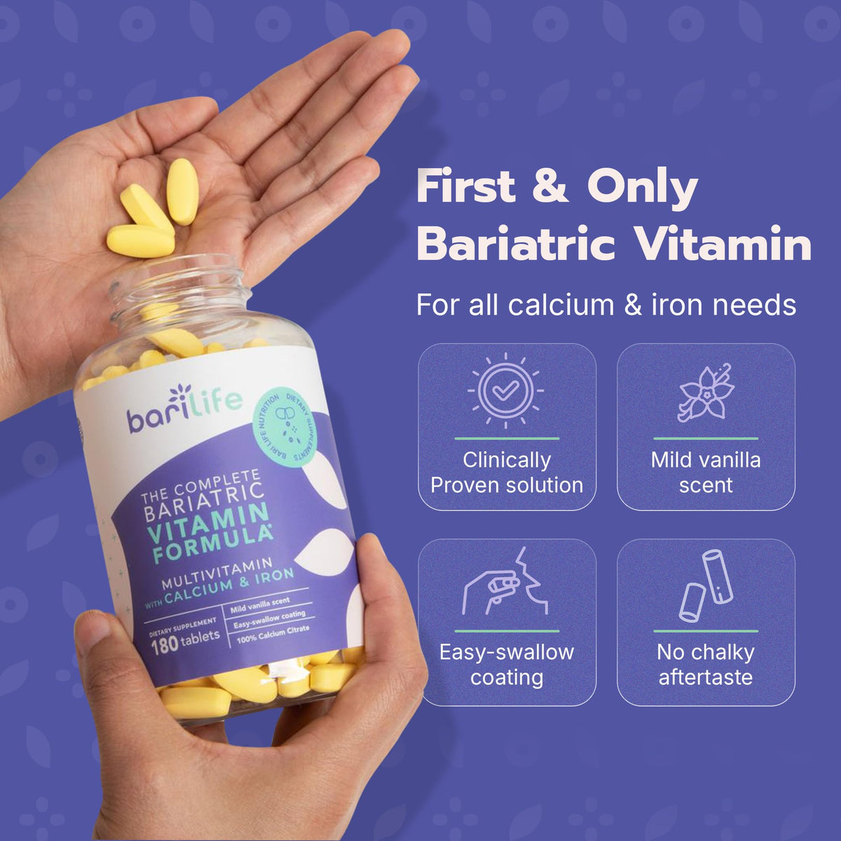 Bari Life Complete Bariatric Multivitamin Tablet with Calcium Citrate - image 4