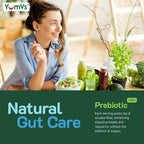 YUM-V'S Prebiotic Fiber Zero Gummies by YumVs