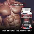 Garsani Power Vigor Me Hemp Male Gummies - 60 Gummies - image 3
