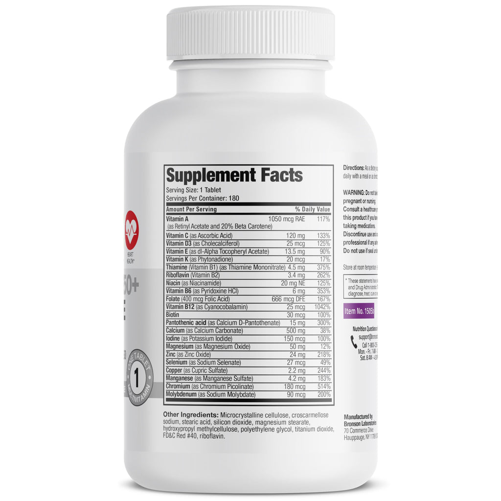 Complete Multivitamin for Women 50+ by Bronson Vitamins