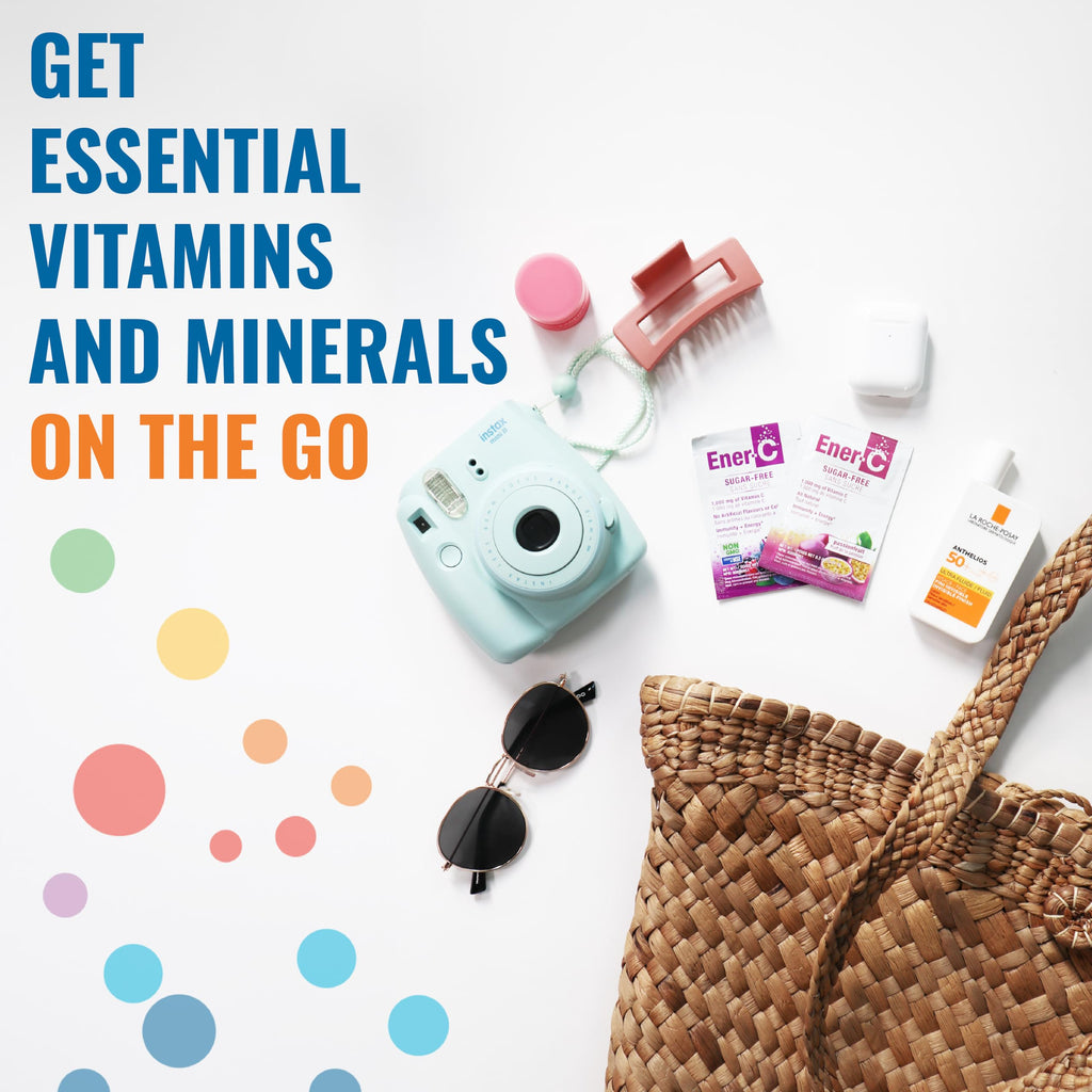 Ener-C Sugar Free Energy Orange Multivitamin Drink Mix Vitamin C
