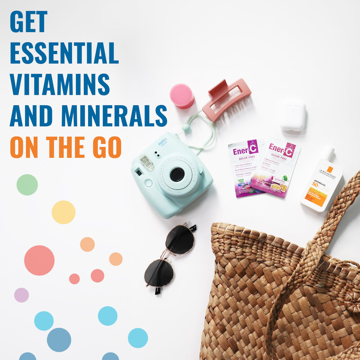 Ener-C Sugar Free Energy Orange Multivitamin Drink Mix Vitamin C