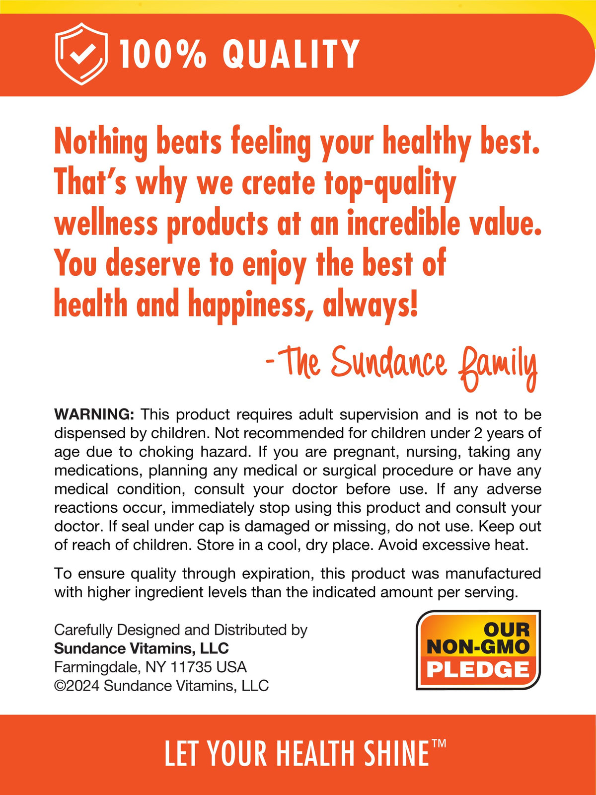 Sundance Vitamin C 500mg with Bioflavonoids and Rose Hips - 50 Caplets - image 5