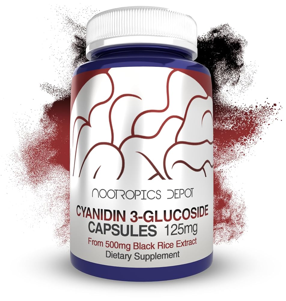 Nootropics Depot Cyanidin 3-Glucoside Capsules
