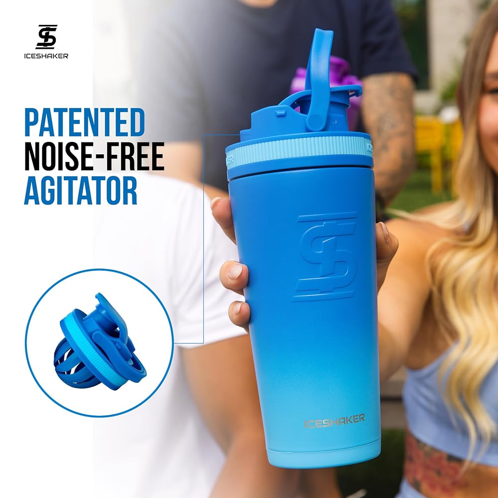 Ice Shaker Insulated Stainless Steel Shaker Bottle