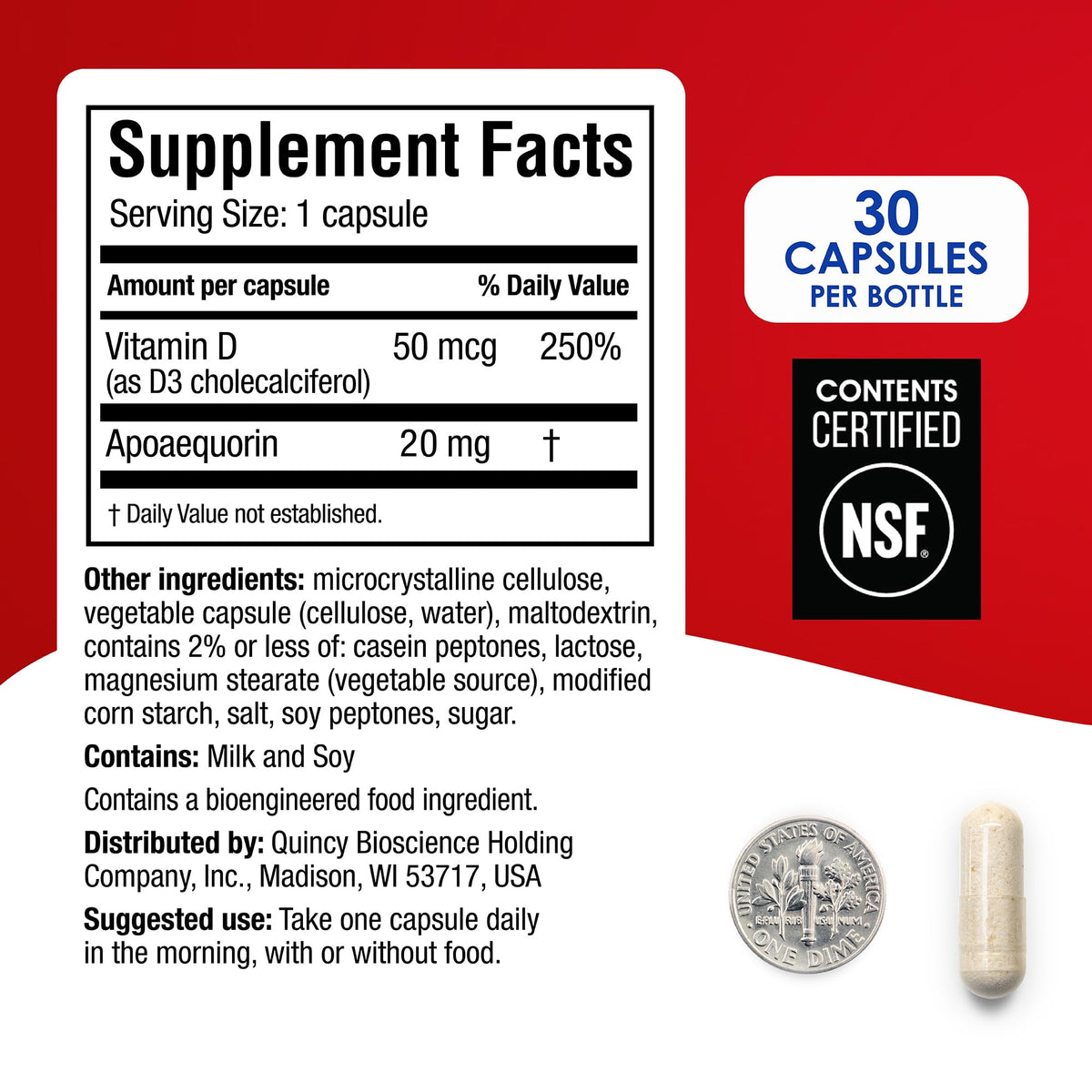 Prevagen Extra Strength Brain Supplement - 30 Capsules - image 6