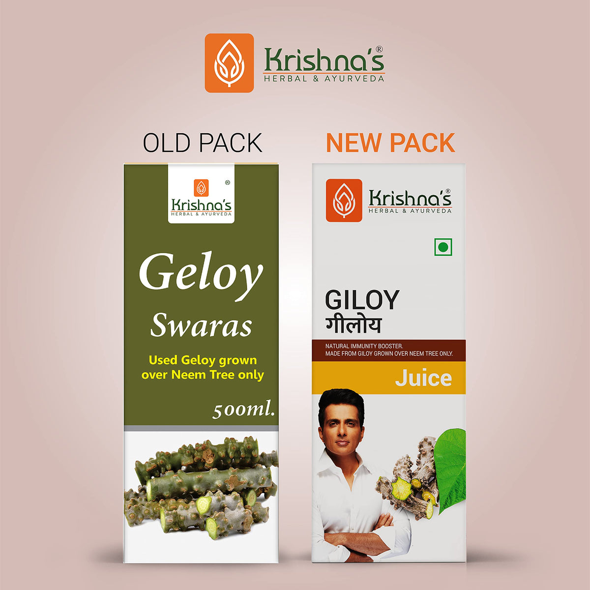 Krishna's Herbal & Ayurveda Geloy Juice - 500 ml (Pack of 2) - image 3