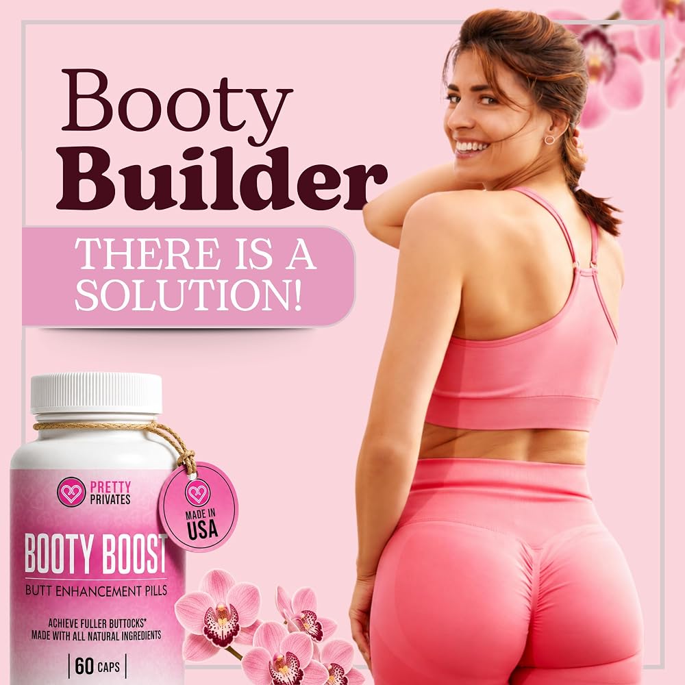 Pretty Privates Booty Boost Butt Enhancer Supplement - 60 Capsules - image 2