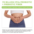 Vital Vitamins Probiotic Complex 70 Billion CFU - 30 Capsules - image 6