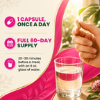 Lumen Naturals Digestive Enzymes for Women - 60 Capsules - image 3