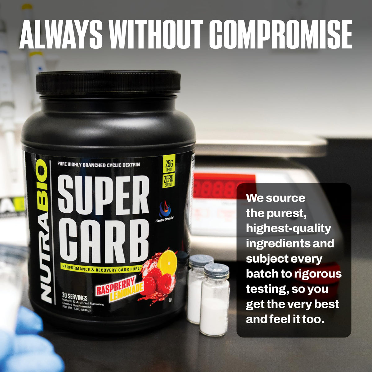 NutraBio Super Carb - Complex Carbohydrate Supplement Powder