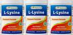 Best Naturals Lysine Powder, 1 Pound - 100% Pure