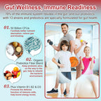 NEVISS Sugar Free Probiotics Gummies for Women & Men
