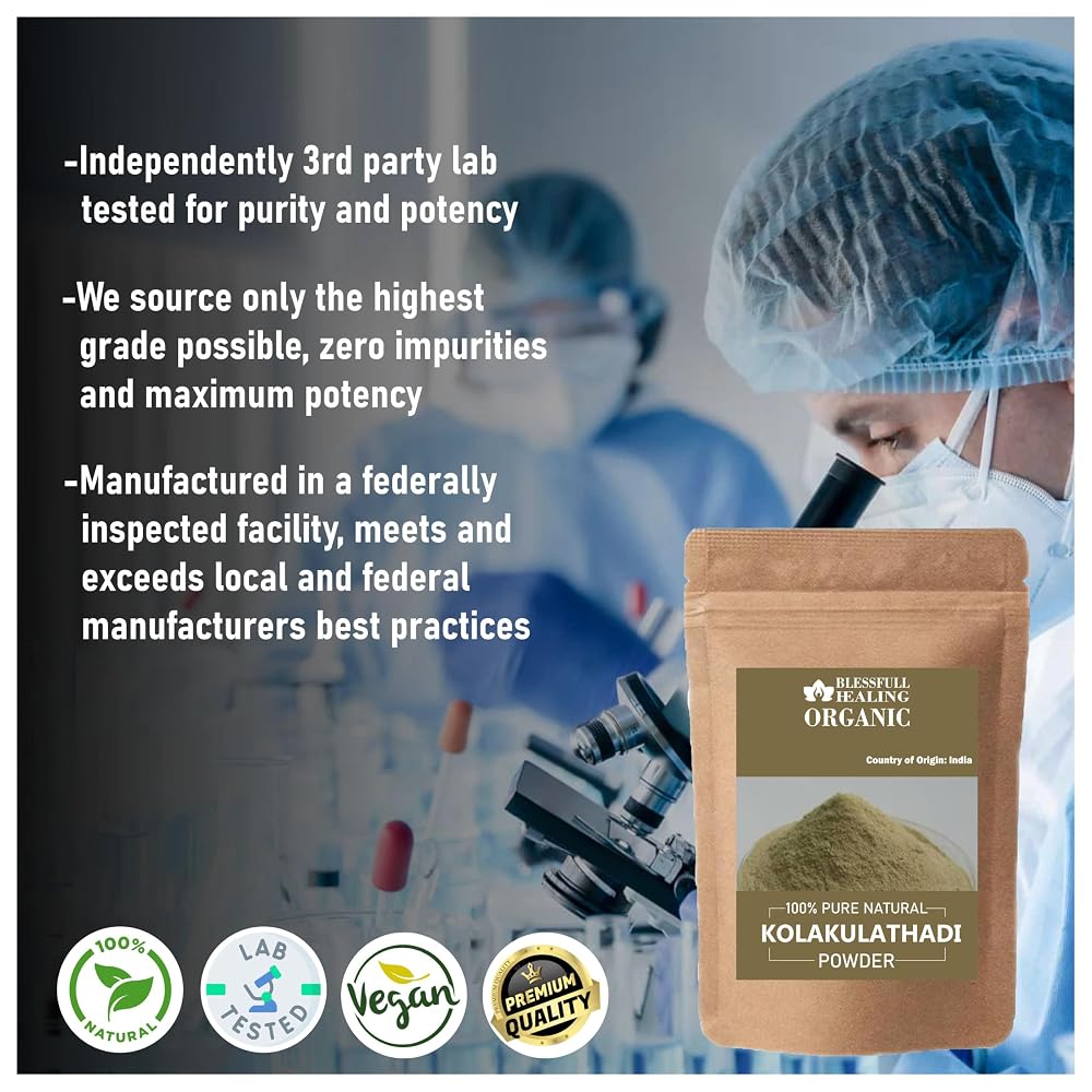 Blessfull Healing Organic Kolakulathadi Powder - 300g - image 3