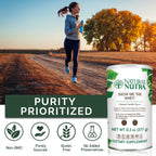 Natural Nutra Vegan Soy & Grass-Fed Whey Protein Powders