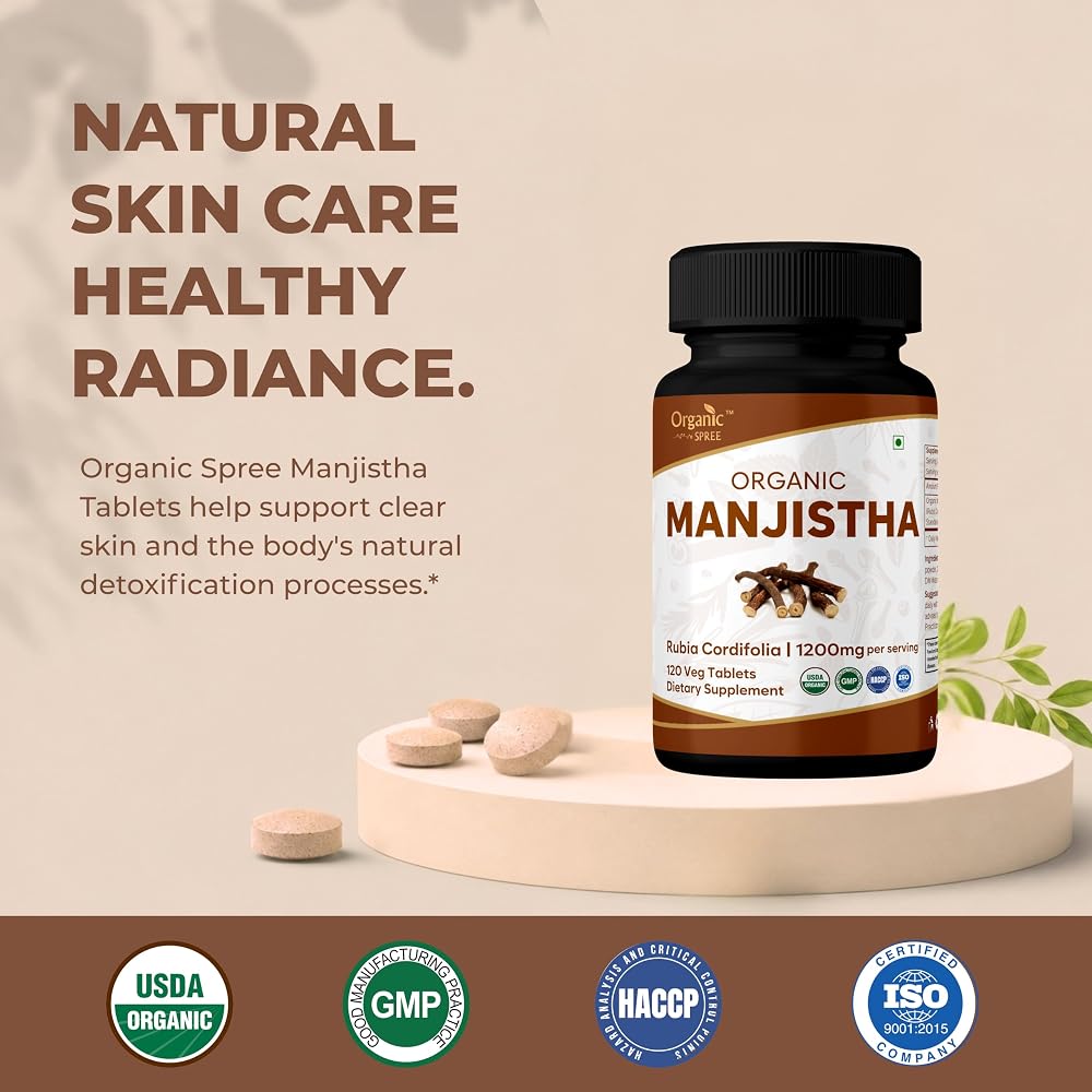ORGANIC SPREE MANJISTHA 120 Tablets