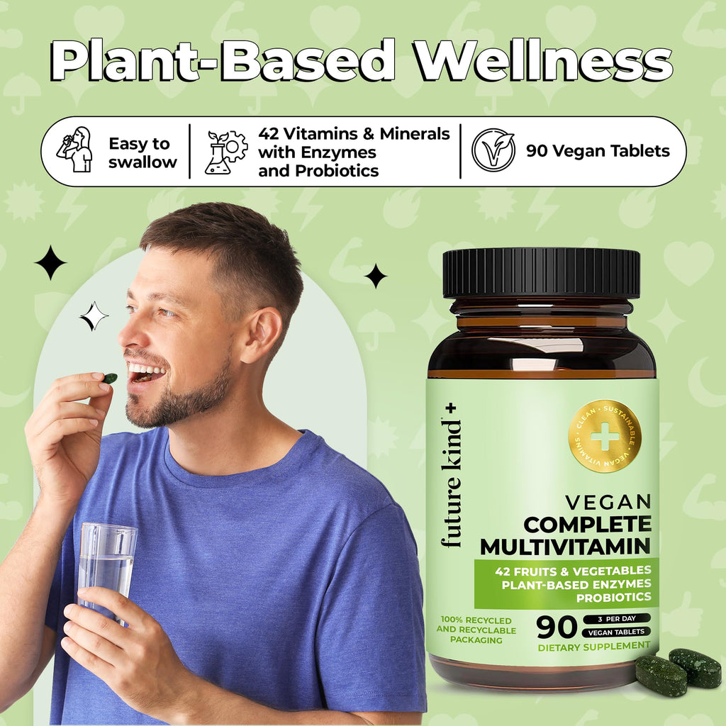 Future Kind Vegan Multivitamin Complete 42-in-1 - 90 Capsules - image 7