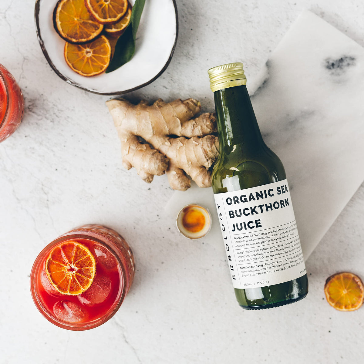 Erbology 100% Organic Sea Buckthorn Juice - 8.5 fl oz - image 3