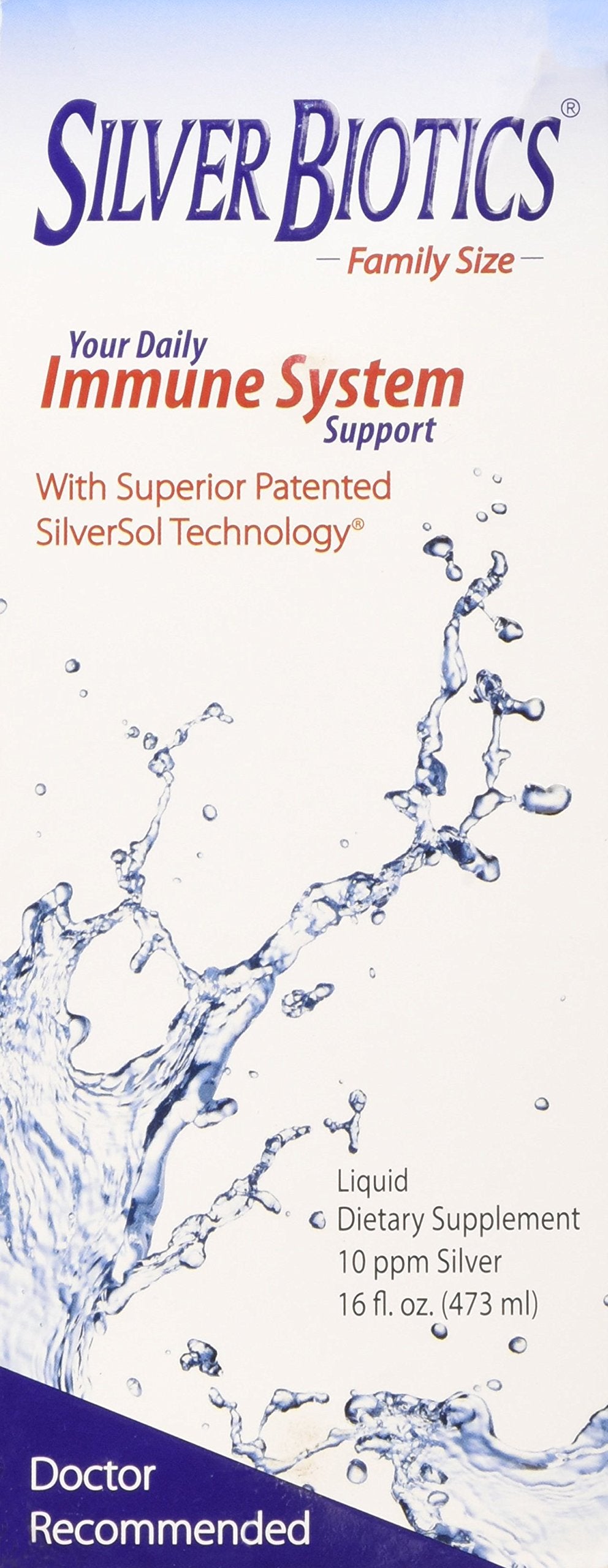 American Biotech Labs Silver Biotics Colloidal Silver 10 PPM - 32 Fl Oz - image 2