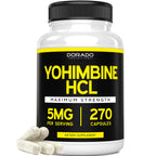 DORADO NUTRITION Yohimbine HCL 5mg - 270 Capsules