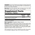 SOLARAY Shiitake Mushroom 600 mg Supplement - 100 Vegetarian Capsules - image 3