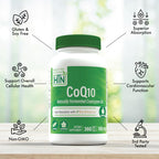 Health Thru Nutrition CoQ-10 100mg with BioPerine