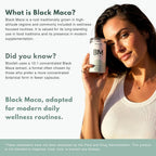 Bloofah BM Black Maca Capsules 500mg - 120 Count - image 3
