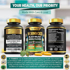 Tenmido Wormwood Black Walnut Clove Capsules - 120 Capsules - image 7