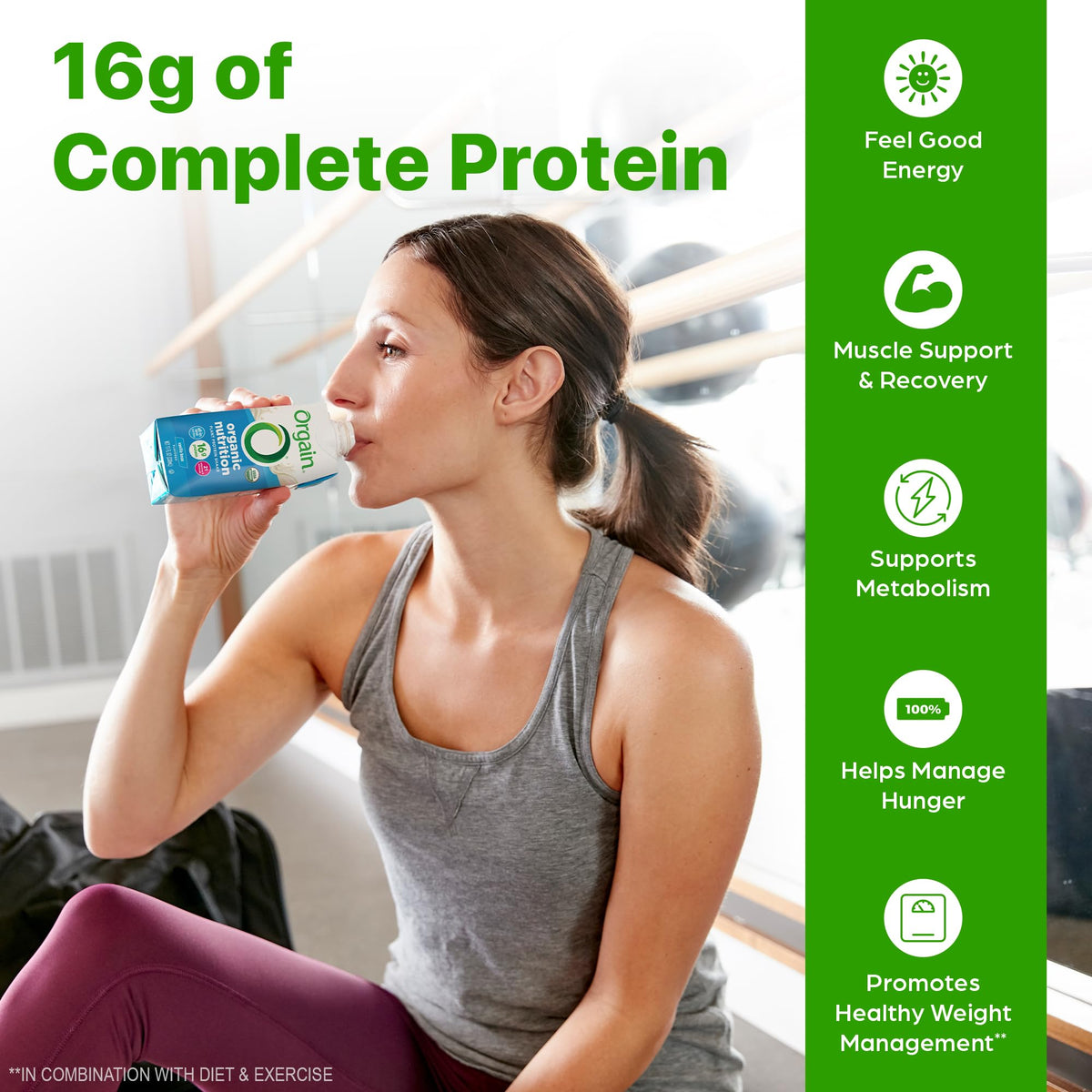 Orgain Organic Vegan Protein Shake Vanilla - 12 Pack - image 4