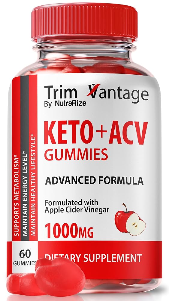 NutraRize Trim Vantage Keto ACV Gummies - 60 Gummies