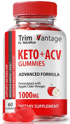 NutraRize Trim Vantage Keto ACV Gummies - 60 Gummies