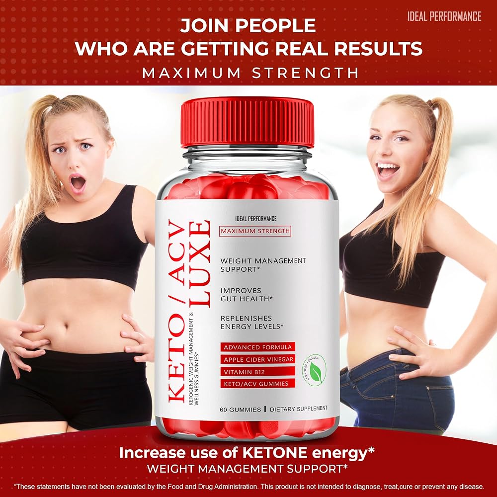 IDEAL PERFORMANCE Keto Luxe ACV Gummies - 180 Count - image 7