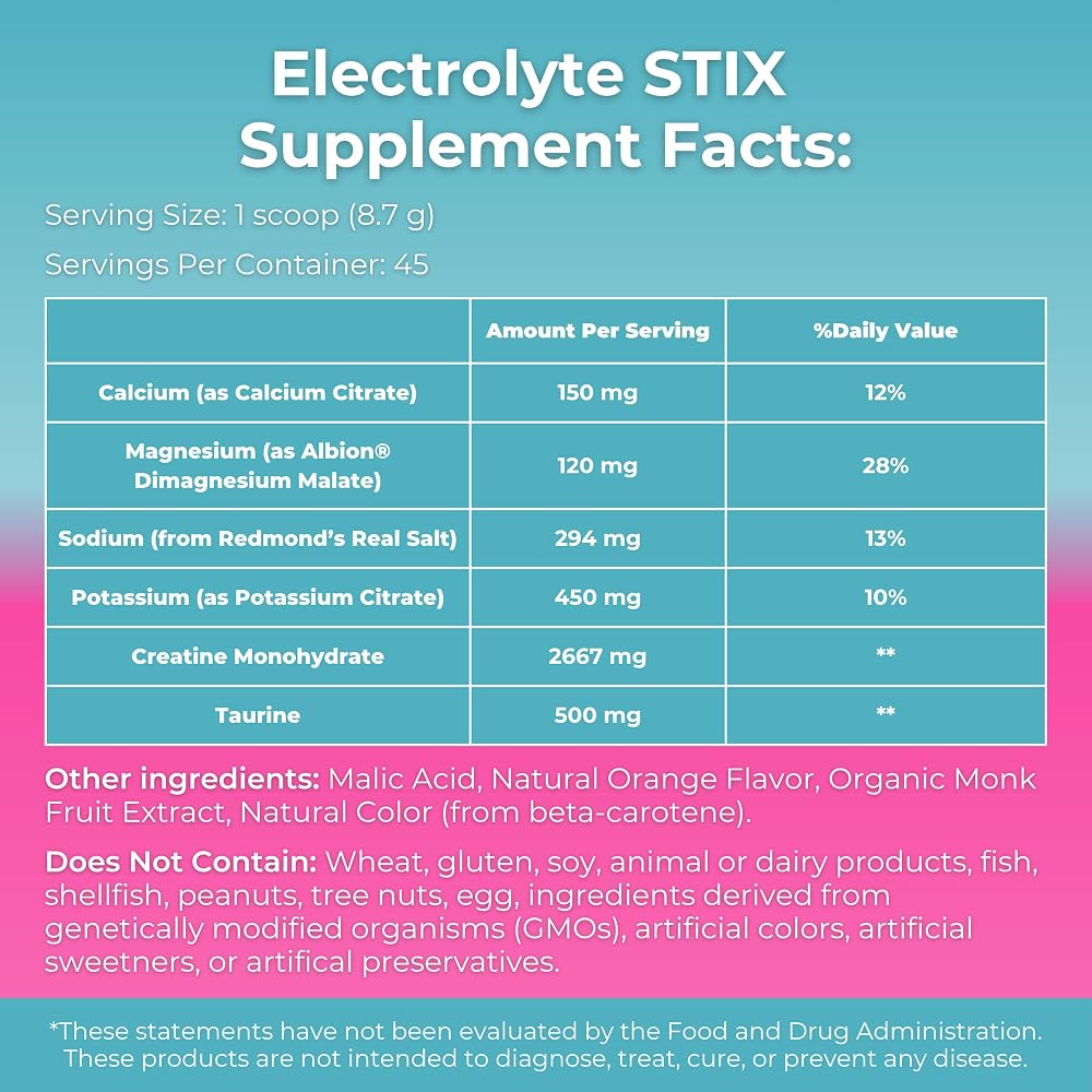 MYOXCIENCE Electrolyte STIX