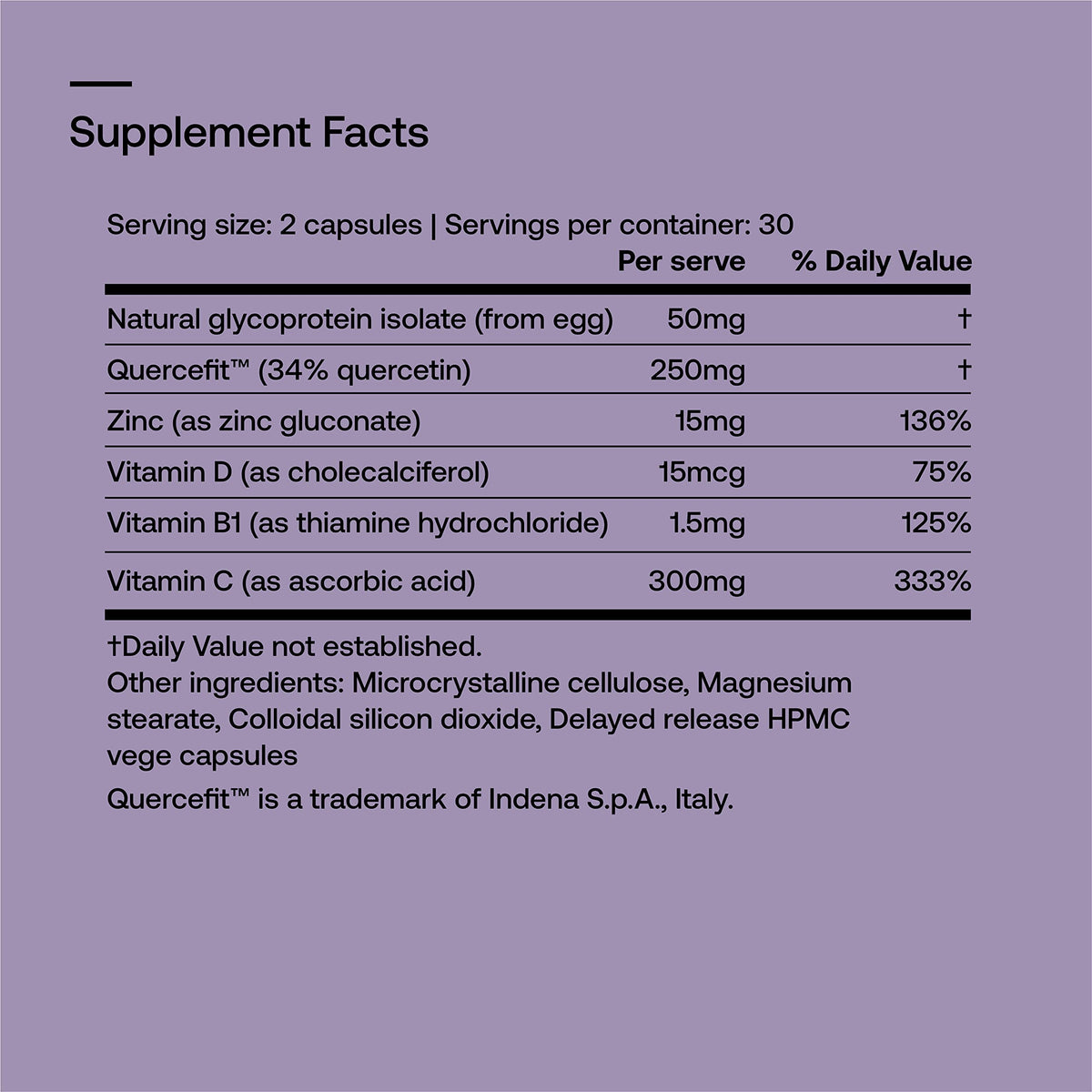 SRW Imm¹ Defence Immune Support - 60 Vegetarian Capsules - image 6