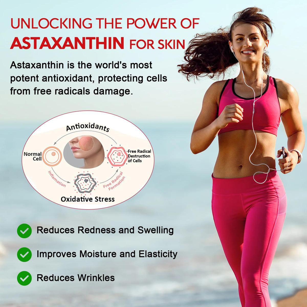 NEVISS Astaxanthin 24mg Antioxidant Supplement - 150 Softgels - image 4