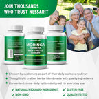 NESSARIT Complete 10-in-1 Moringa with Turmeric - 150 Capsules - image 9