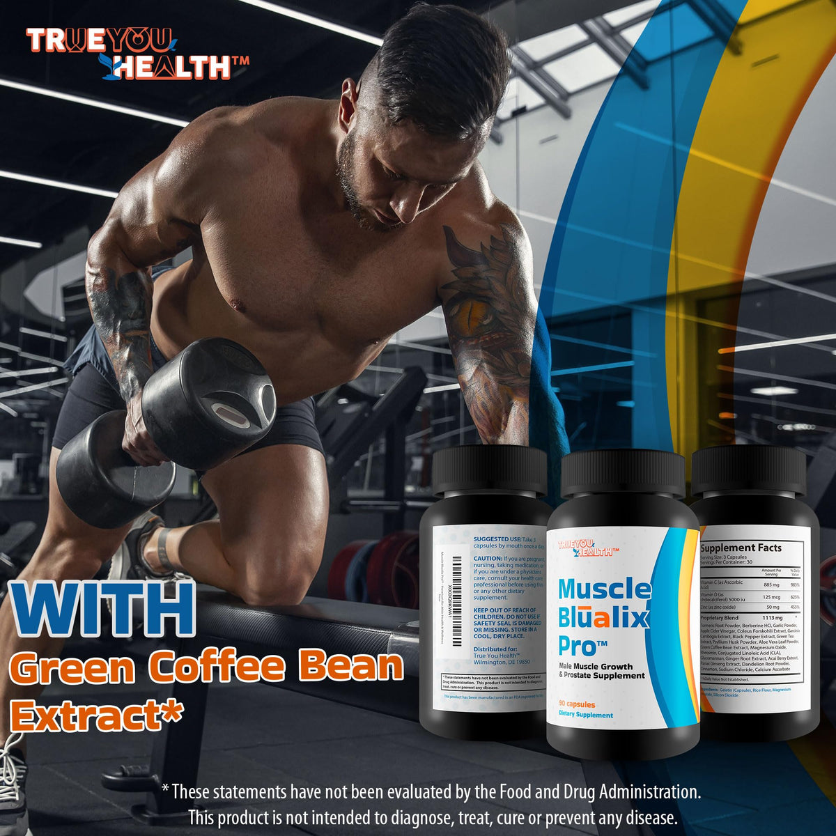 Generic Muscle Blualix Pro Prostate Supplement for Men - 1 Bottle - image 6