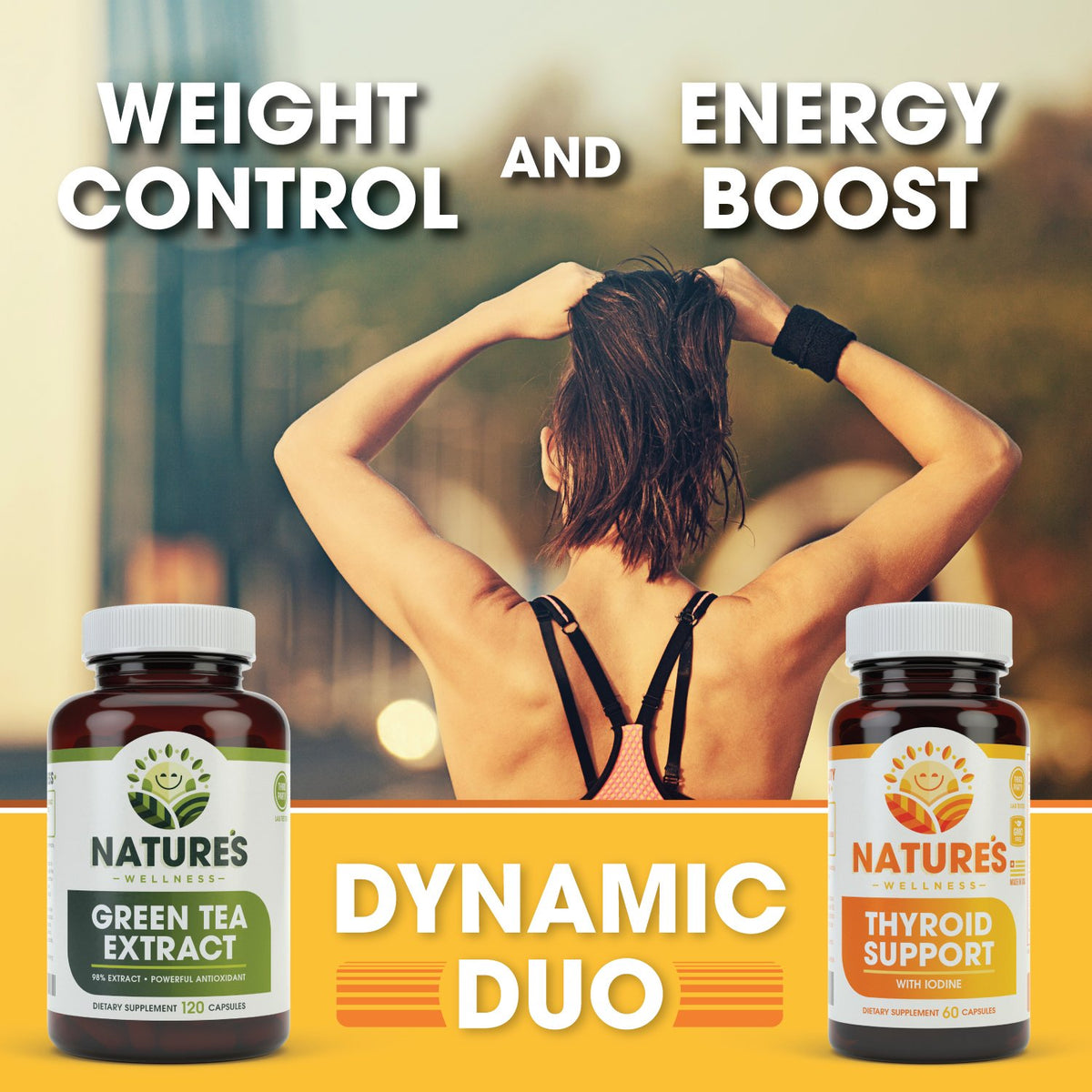 Natures Wellness Thyroid Support Complex With Iodine - 60 Capsules - image 4