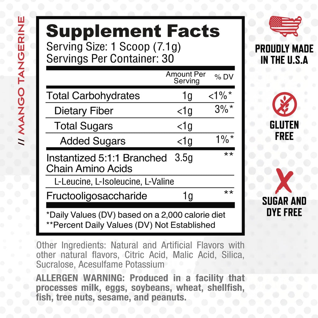 Purus Labs Everyday Amino BCAA Powder