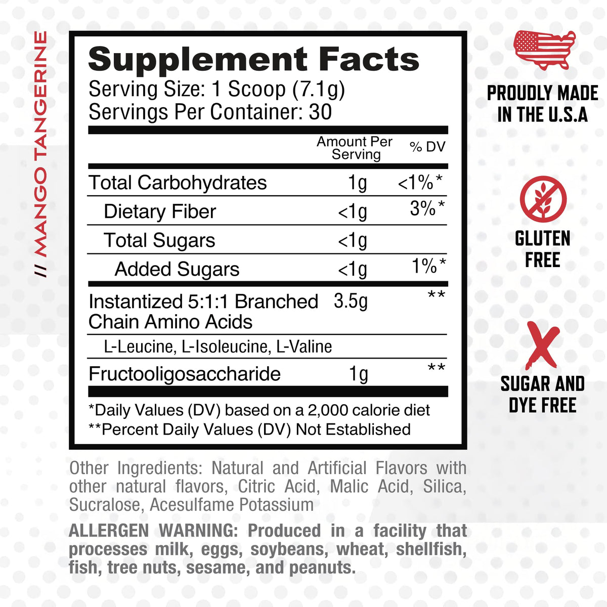 Purus Labs Everyday Amino BCAA Powder